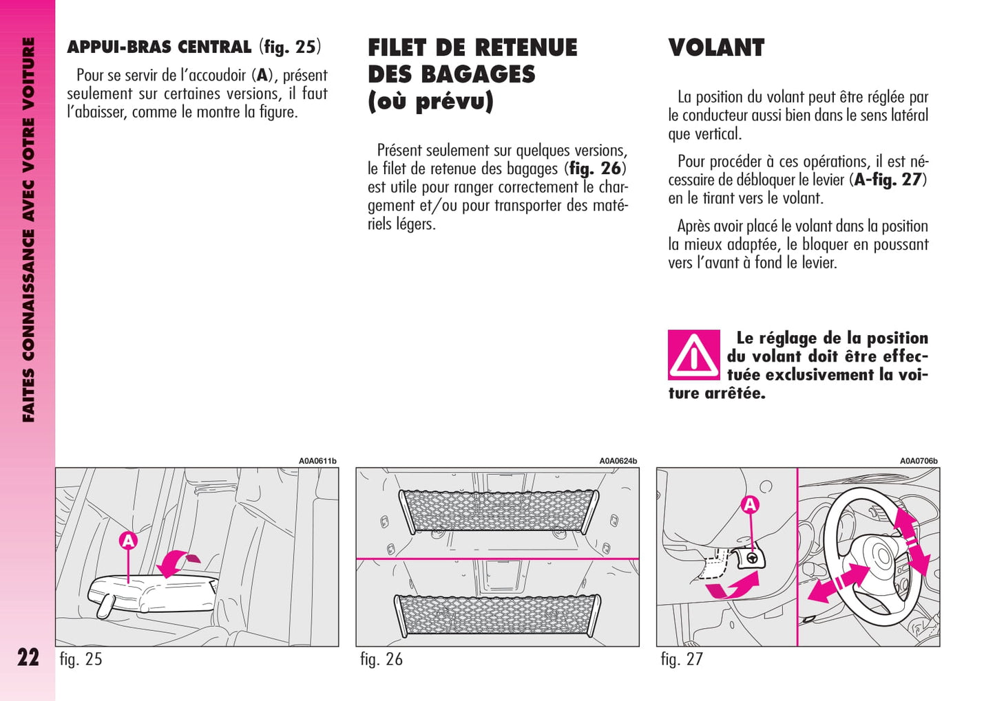 2004-2007 Alfa Romeo GT Owner's Manual | French