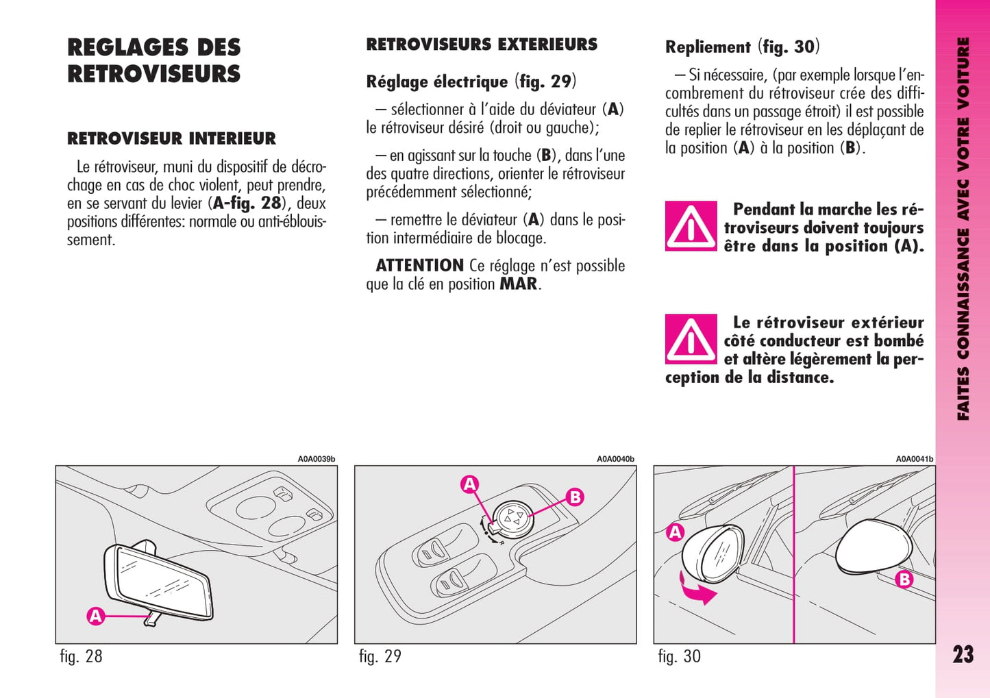 2004-2007 Alfa Romeo GT Owner's Manual | French