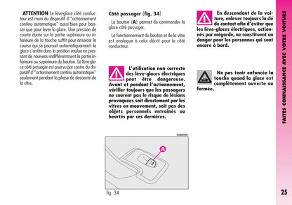 2004-2007 Alfa Romeo GT Owner's Manual | French