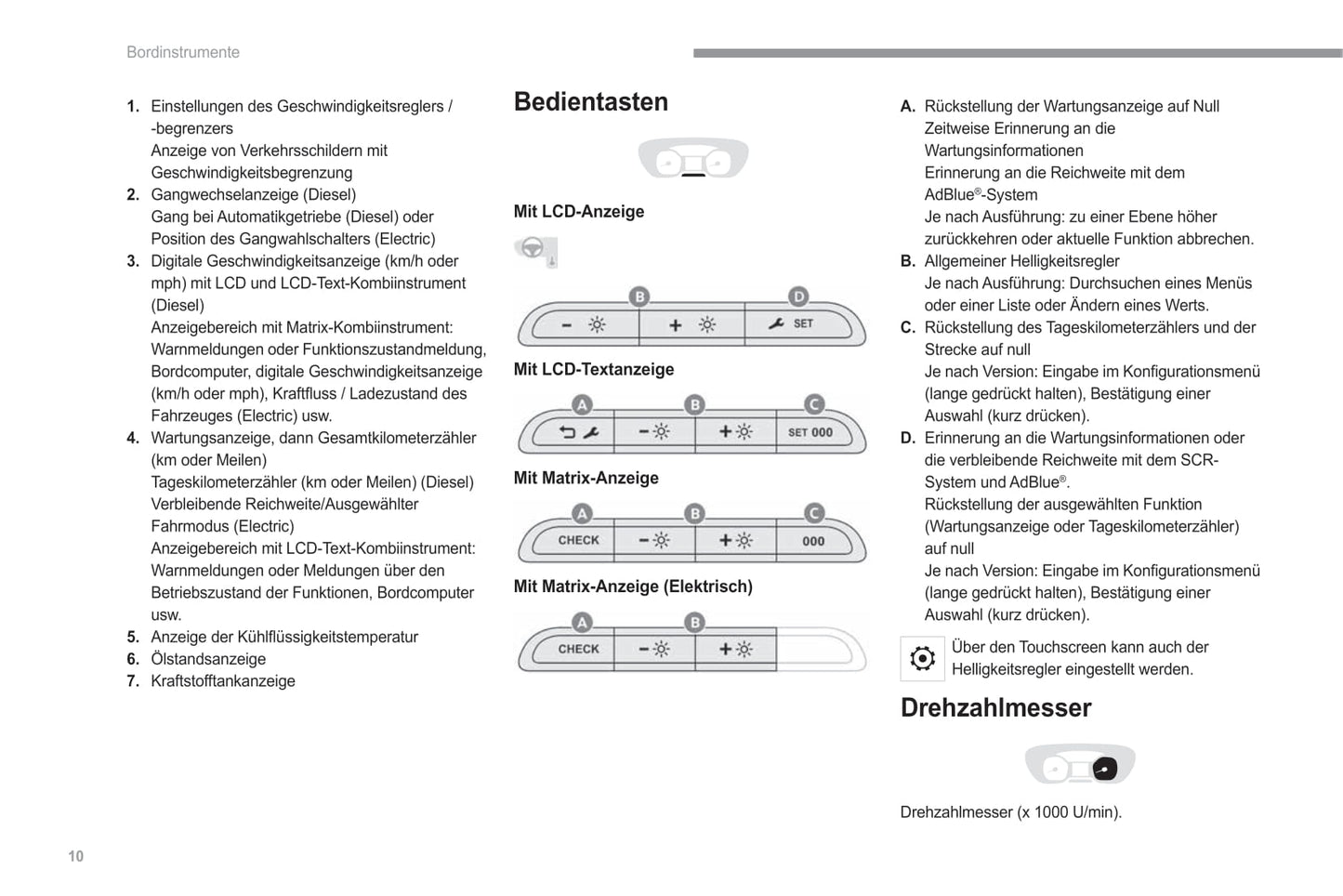 2022-2023 Fiat Scudo/Ulysse Owner's Manual | German