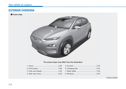 2019 Hyundai Kona Electric Owner's Manual | English