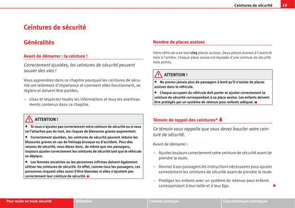 2007-2009 Seat Altea Freetrack Manuel du propriétaire | Français