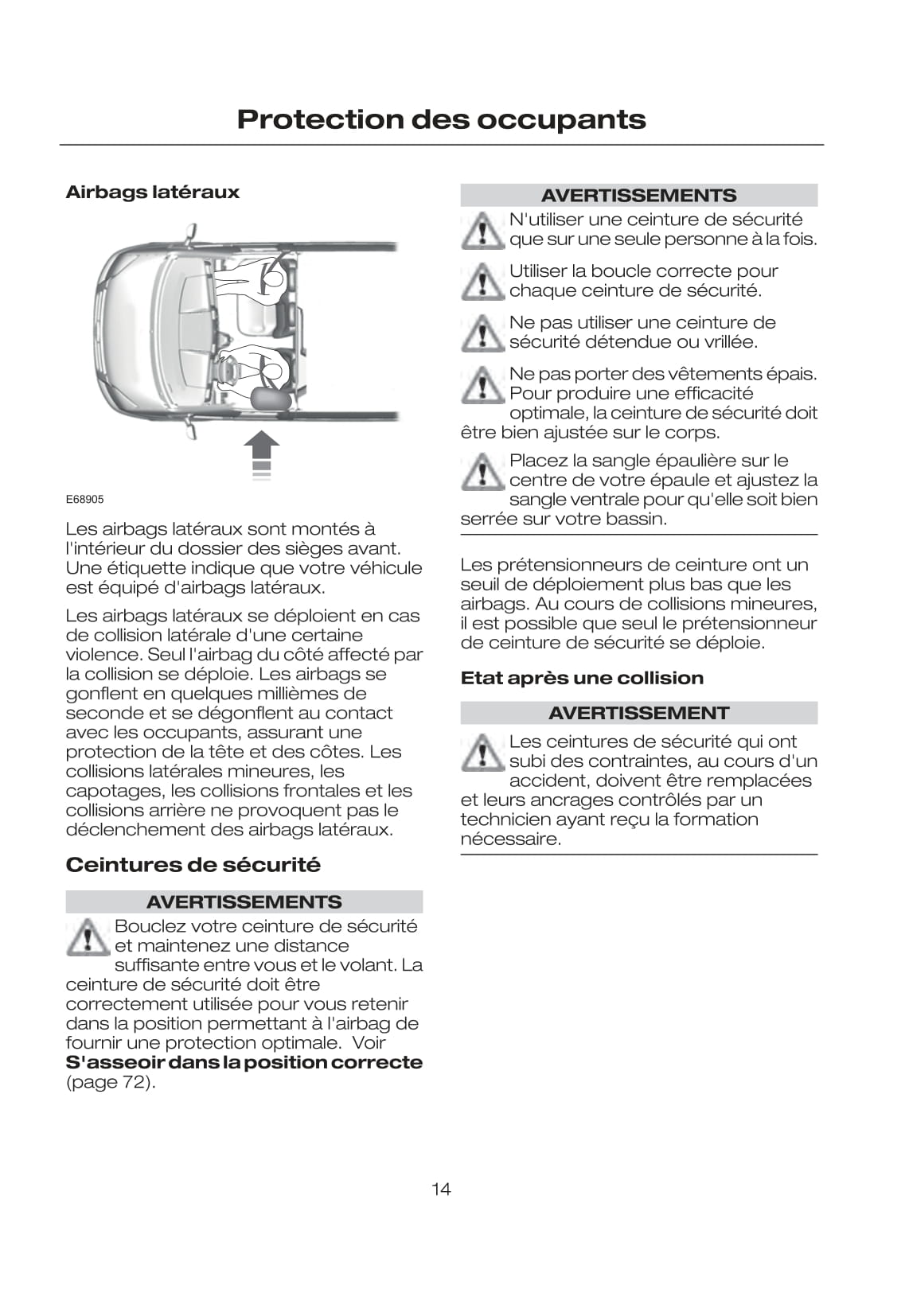 2010-2011 Ford Transit Owner's Manual | French