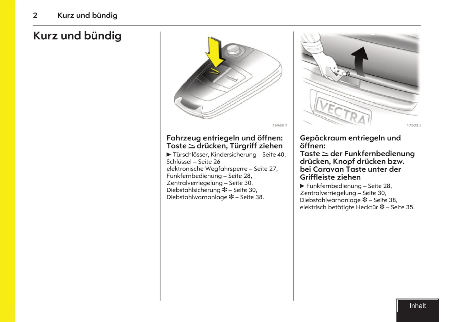 2007-2009 Opel Vectra Manuel du propriétaire | Allemand