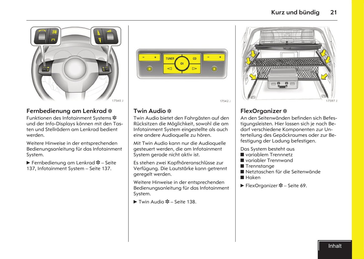 2007-2009 Opel Vectra Manuel du propriétaire | Allemand