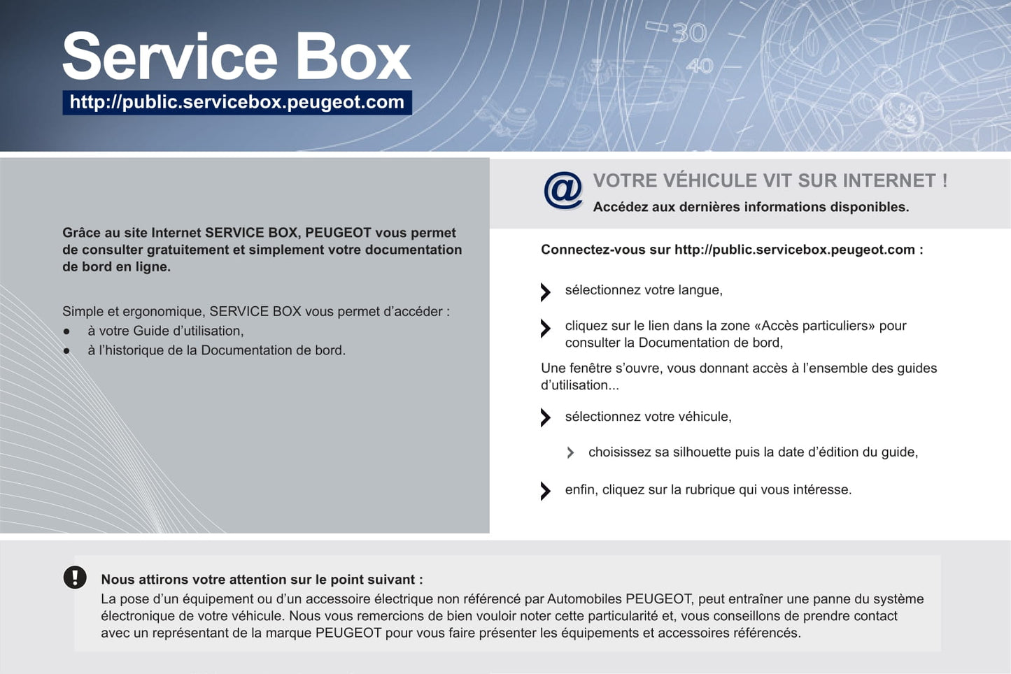 2011-2013 Peugeot RCZ Manuel du propriétaire | Français