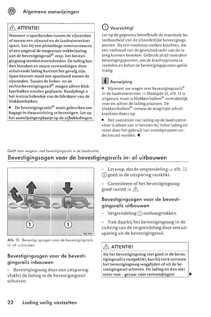 2006-2011 Volkswagen Crafter Owner's Manual | Dutch