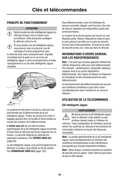 2008-2009 Jaguar XF Gebruikershandleiding | Frans