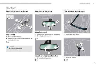 2013-2015 Peugeot 3008 Owner's Manual | Spanish