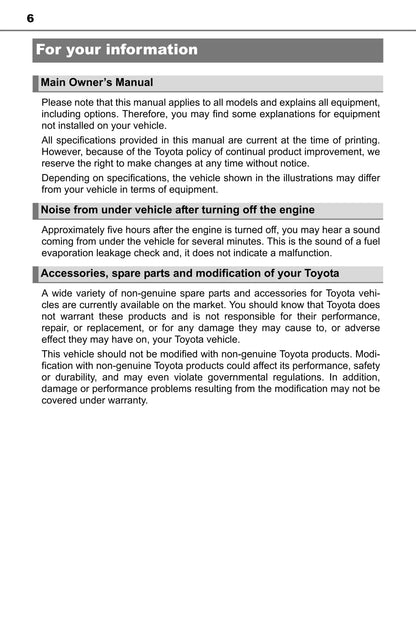 2015 Toyota Yaris Owner's Manual | English