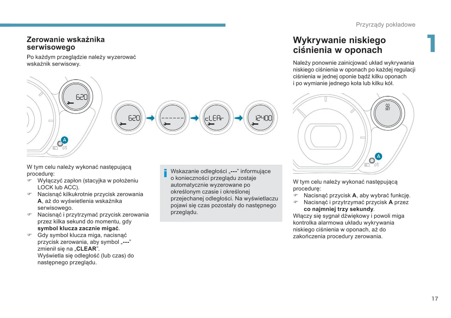 2017-2020 Peugeot Ion Owner's Manual | Polish