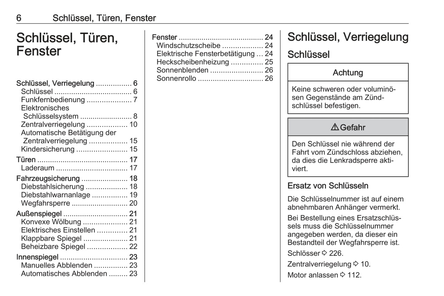 2021 Opel Mokka/Mokka-e Owner's Manual | German