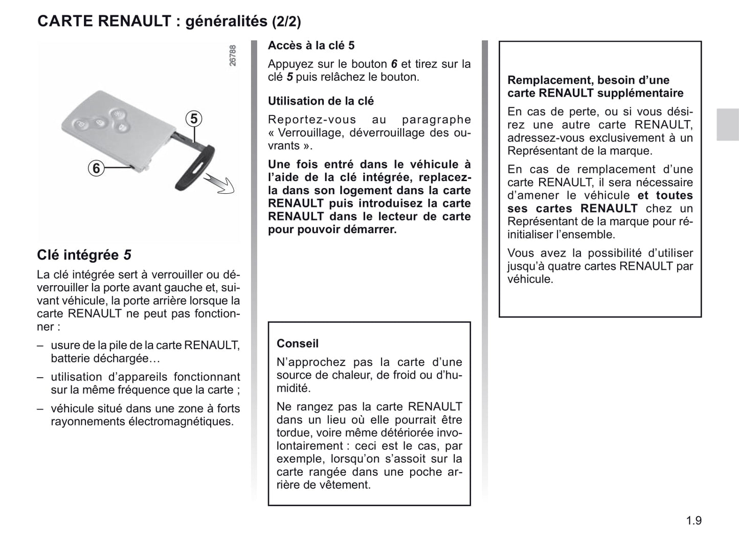 2019-2020 Renault Trafic Manuel du propriétaire | Français