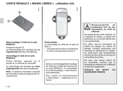 2019-2020 Renault Trafic Manuel du propriétaire | Français