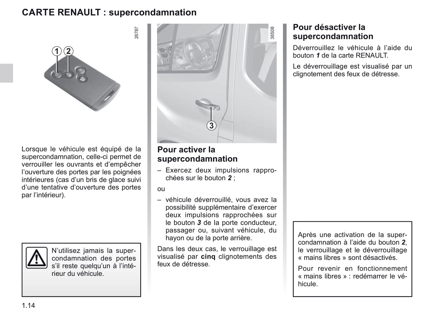 2019-2020 Renault Trafic Manuel du propriétaire | Français