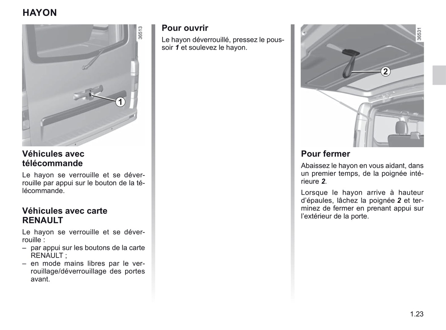 2020-2021 Renault Trafic Gebruikershandleiding | Frans