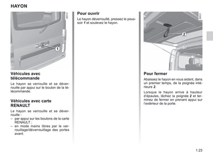 2019-2020 Renault Trafic Manuel du propriétaire | Français