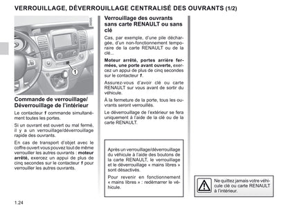 2020-2021 Renault Trafic Owner's Manual | French