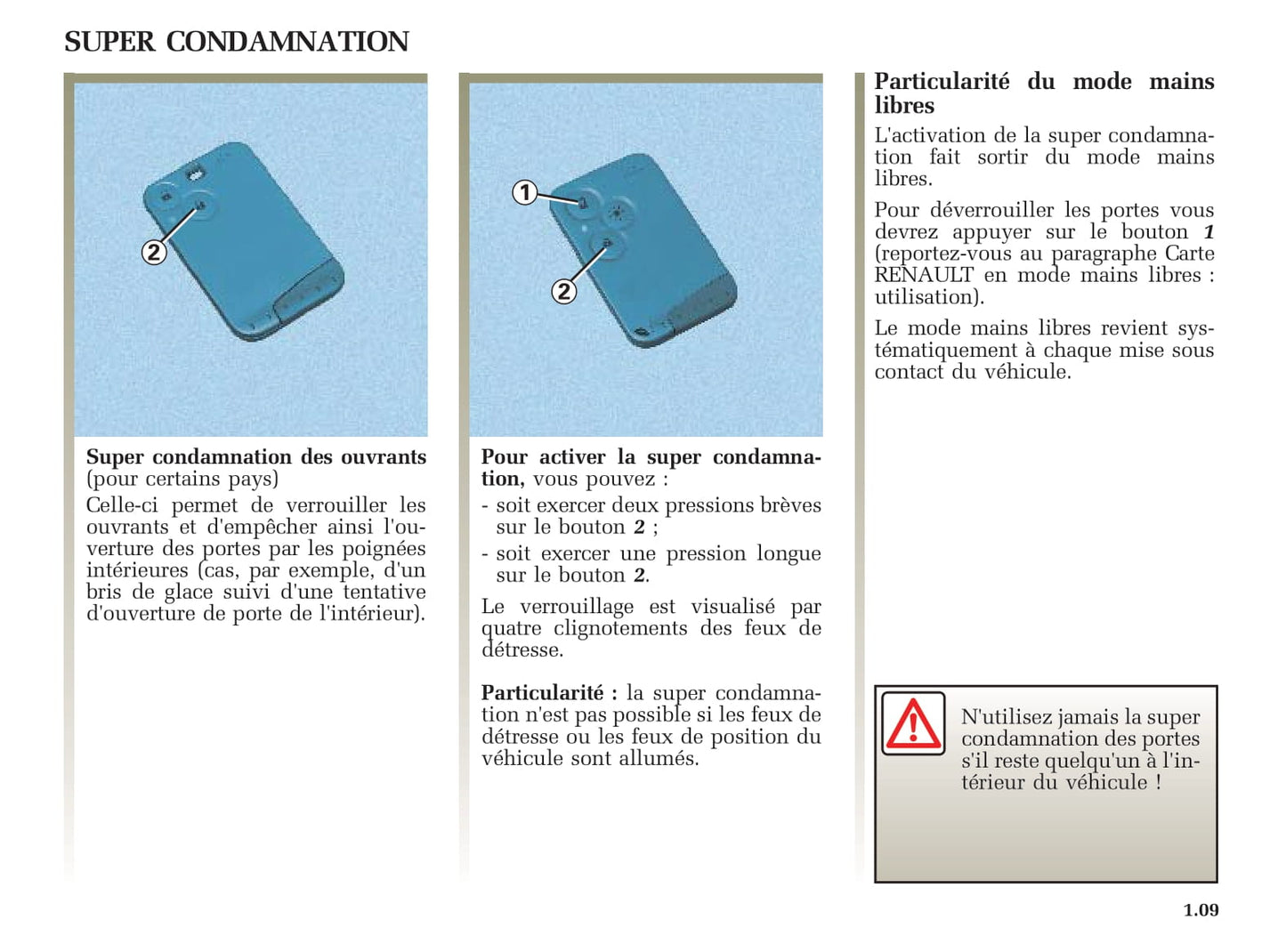 2002-2005 Renault Vel Statis Manuel du propriétaire | Français