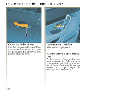 2005-2006 Renault Vel Satis Gebruikershandleiding | Frans