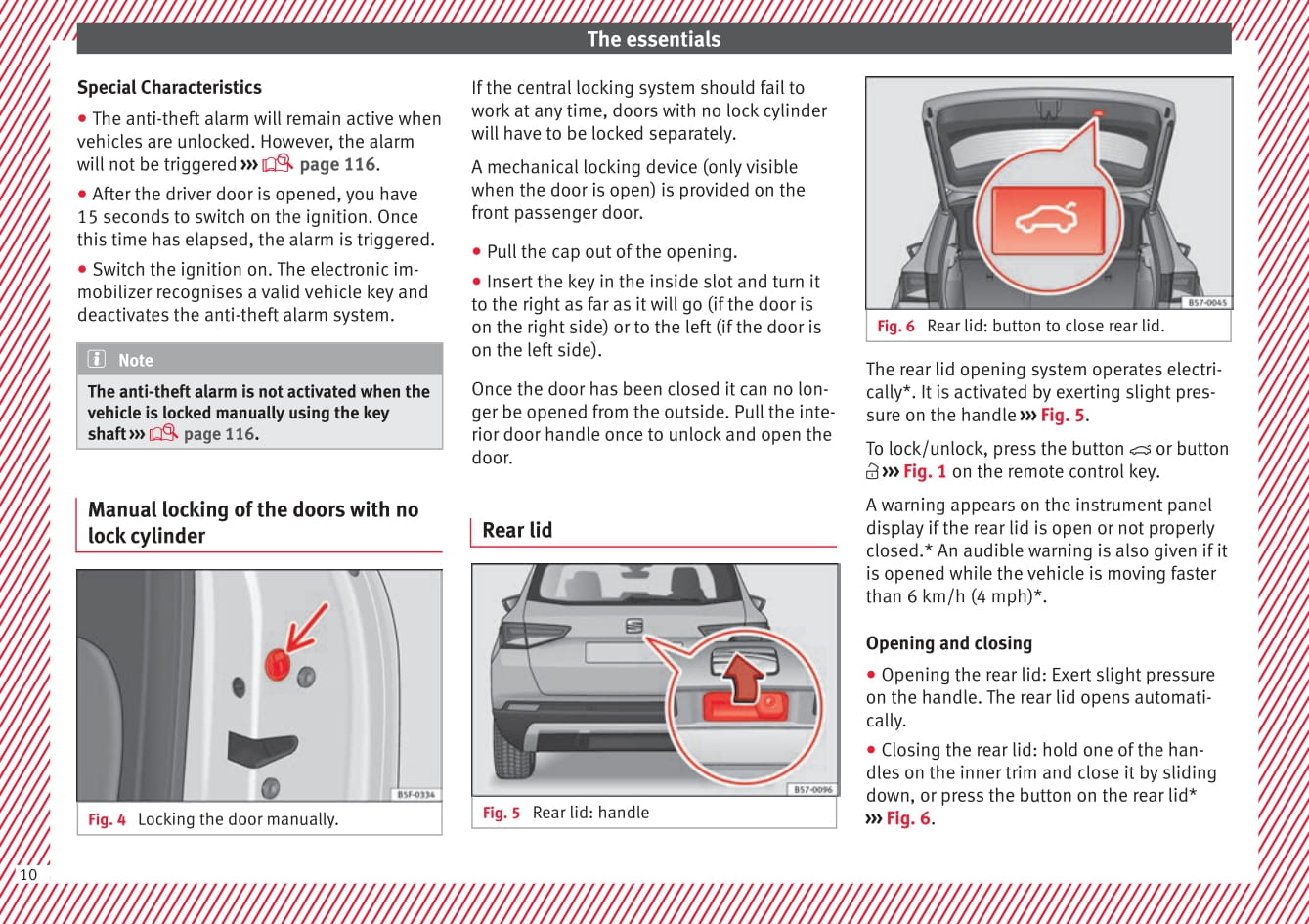 2016-2017 Seat Altea Owner's Manual | English