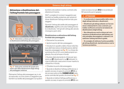 2021-2023 Seat Ibiza Gebruikershandleiding | Italiaans