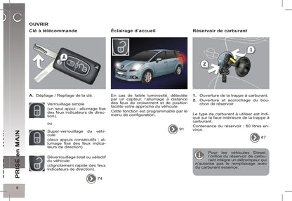 2015-2017 Peugeot 5008 Manuel du propriétaire | Français