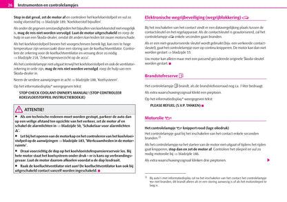 2008-2009 Skoda Fabia Owner's Manual | Dutch