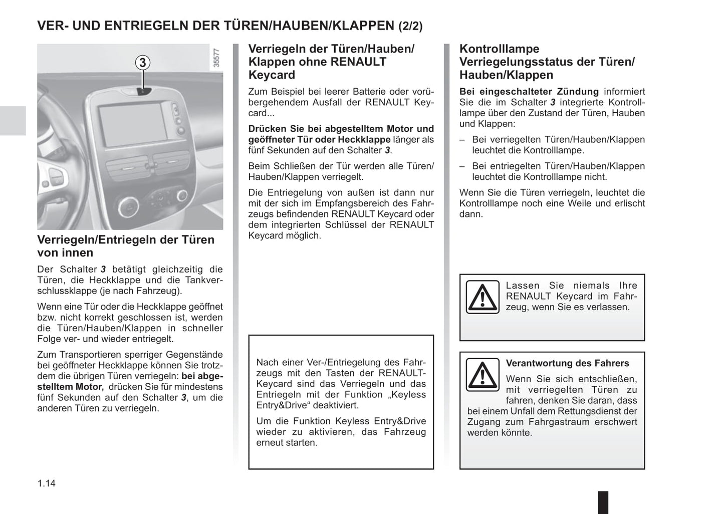 2016-2018 Renault Clio Gebruikershandleiding | Duits