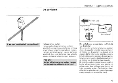 1989-2001 Daihatsu Cuore Owner's Manual | Dutch