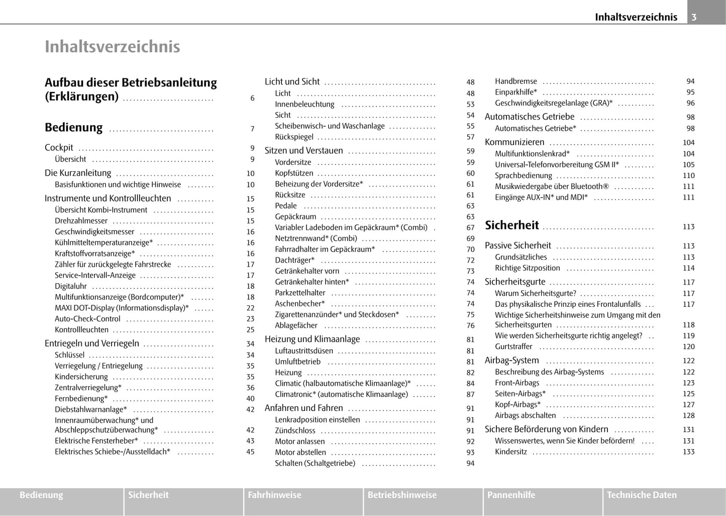 2006-2007 Skoda Fabia Gebruikershandleiding | Duits