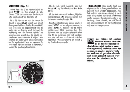 2002-2003 Alfa Romeo 156 Gebruikershandleiding | Nederlands