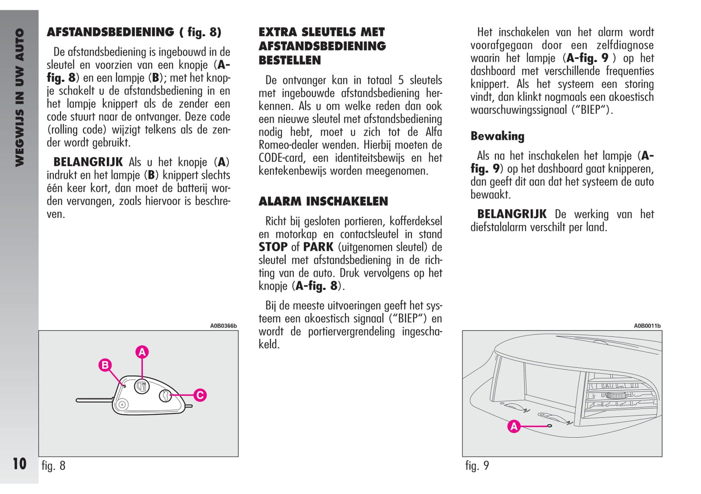 2002-2003 Alfa Romeo 156 Gebruikershandleiding | Nederlands