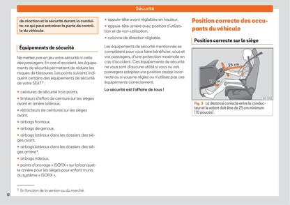 2017-2020 Seat Leon Manuel du propriétaire | Français