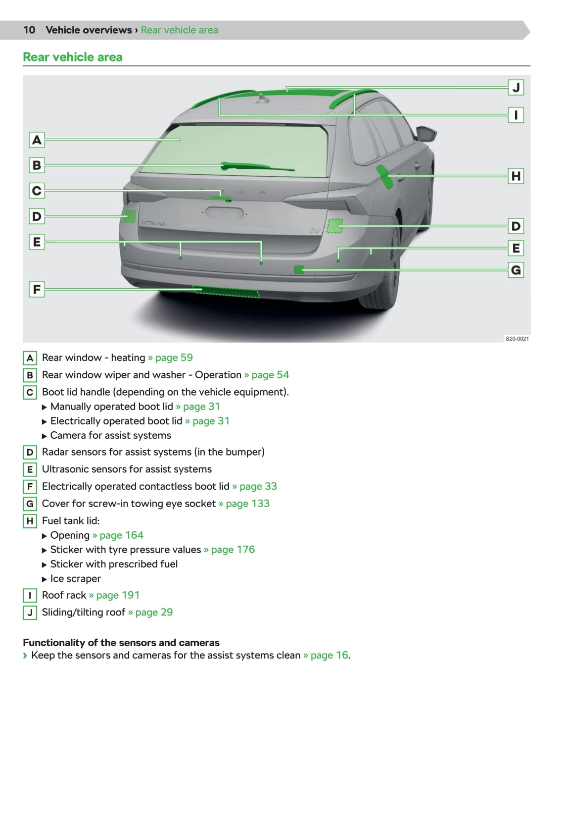 2020-2021 Skoda Octavia Owner's Manual | English