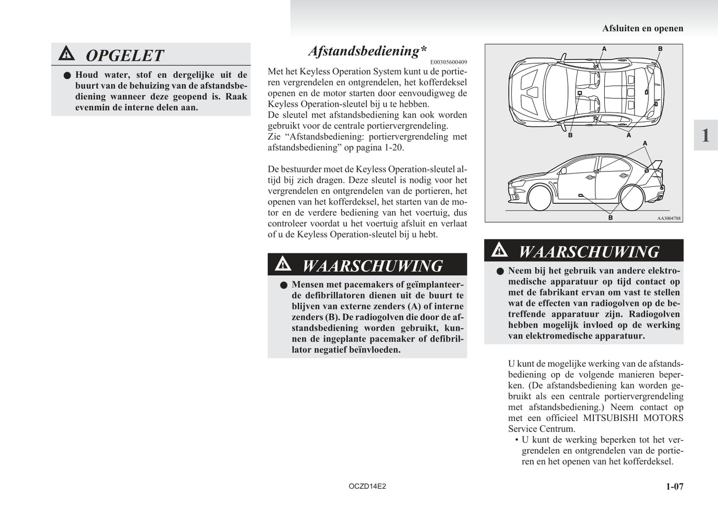 2008-2017 Mitsubishi Lancer Evolution Manuel du propriétaire | Néerlandais