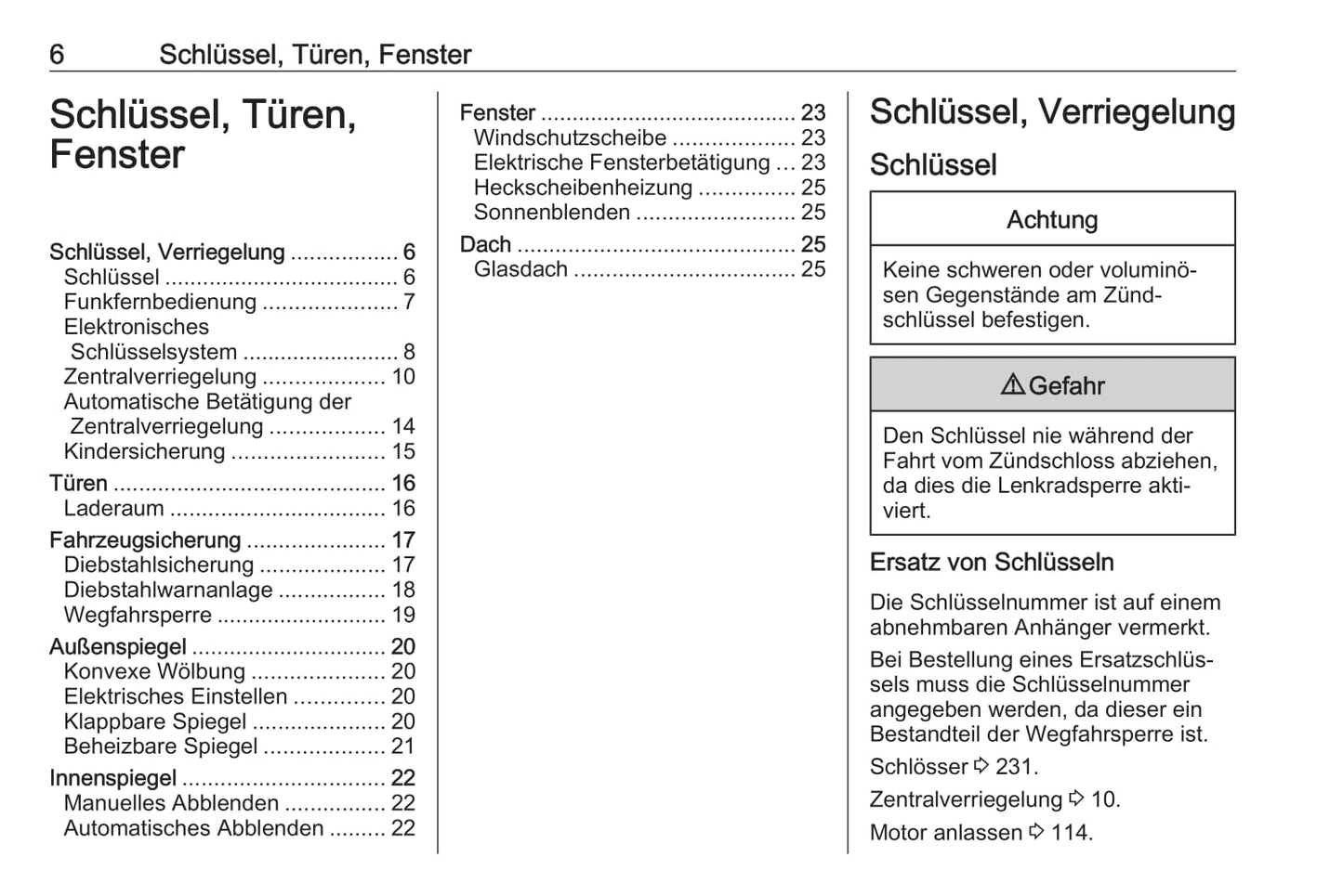 2021 Opel Corsa/Corsa-e Owner's Manual | German