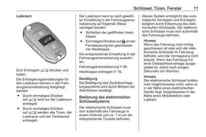 2021 Opel Corsa/Corsa-e Owner's Manual | German