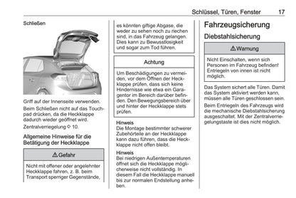 2021 Opel Corsa/Corsa-e Owner's Manual | German