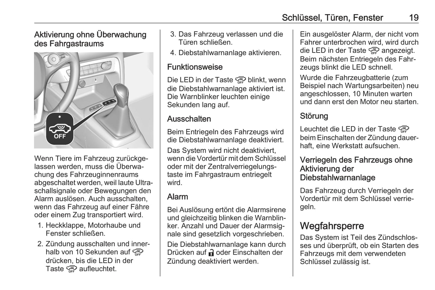 2021 Opel Corsa/Corsa-e Owner's Manual | German