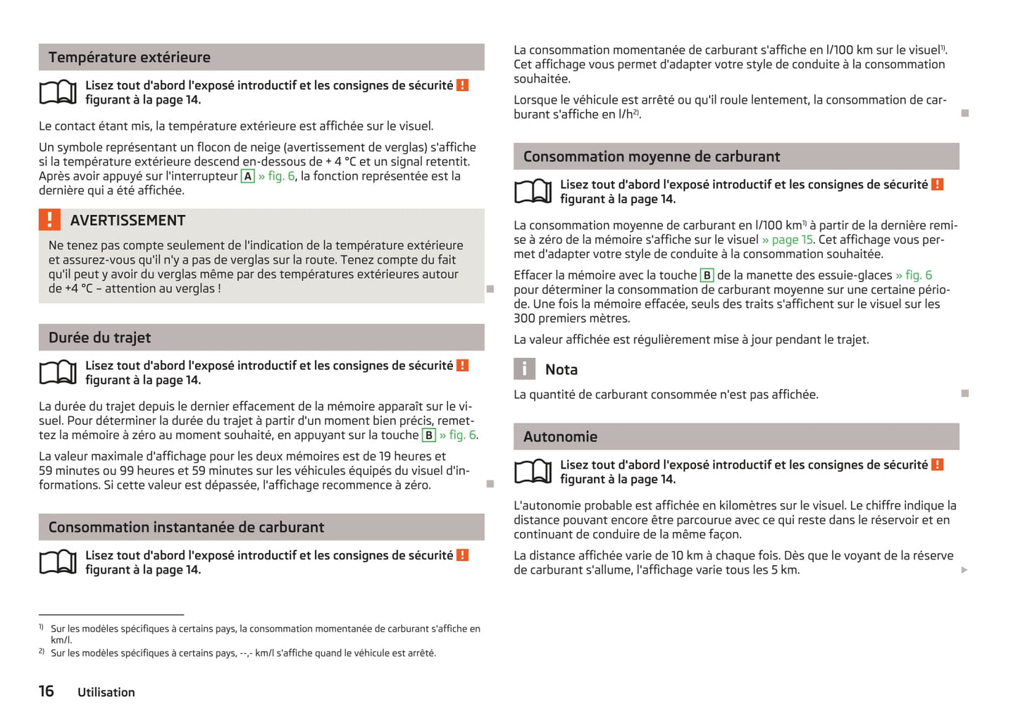 2010-2015 Skoda Fabia Manuel du propriétaire | Français