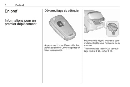 2016-2017 Opel Corsa Manuel du propriétaire | Français