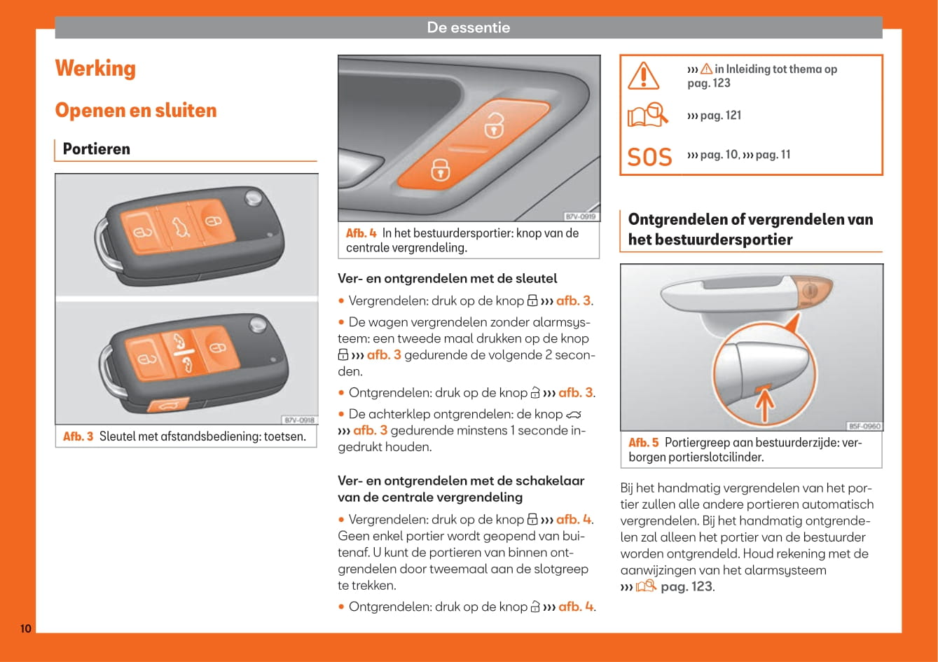 2015-2019 Seat Alhambra Owner's Manual | Dutch