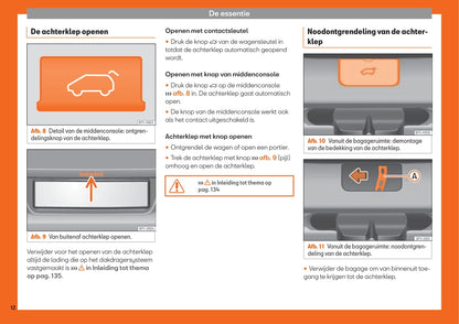 2015-2019 Seat Alhambra Owner's Manual | Dutch