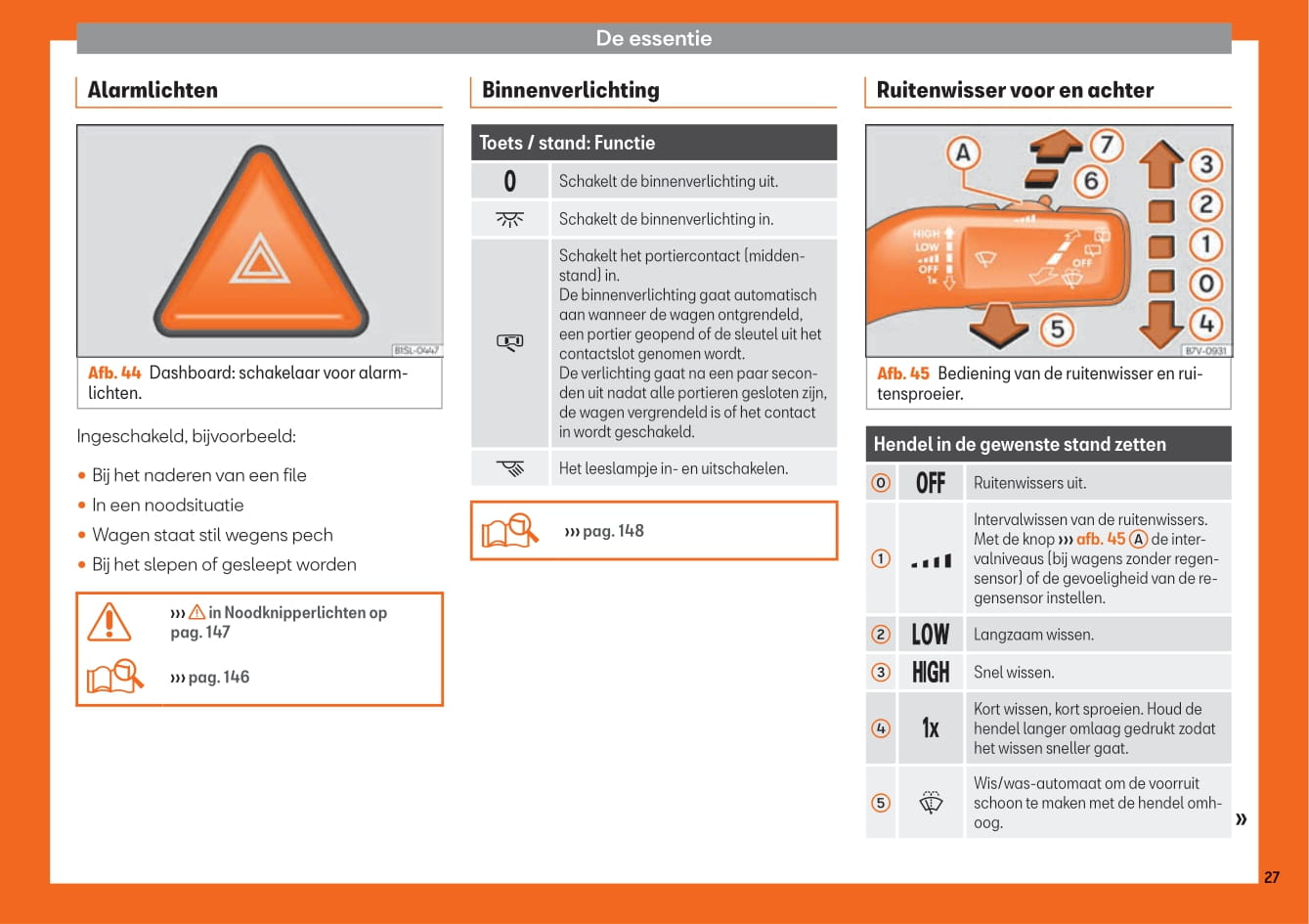 2015-2019 Seat Alhambra Owner's Manual | Dutch