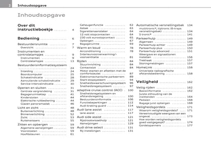 2007-2011 Audi A4 Avant Owner's Manual | Dutch