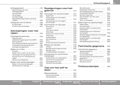 2007-2011 Audi A4 Avant Owner's Manual | Dutch