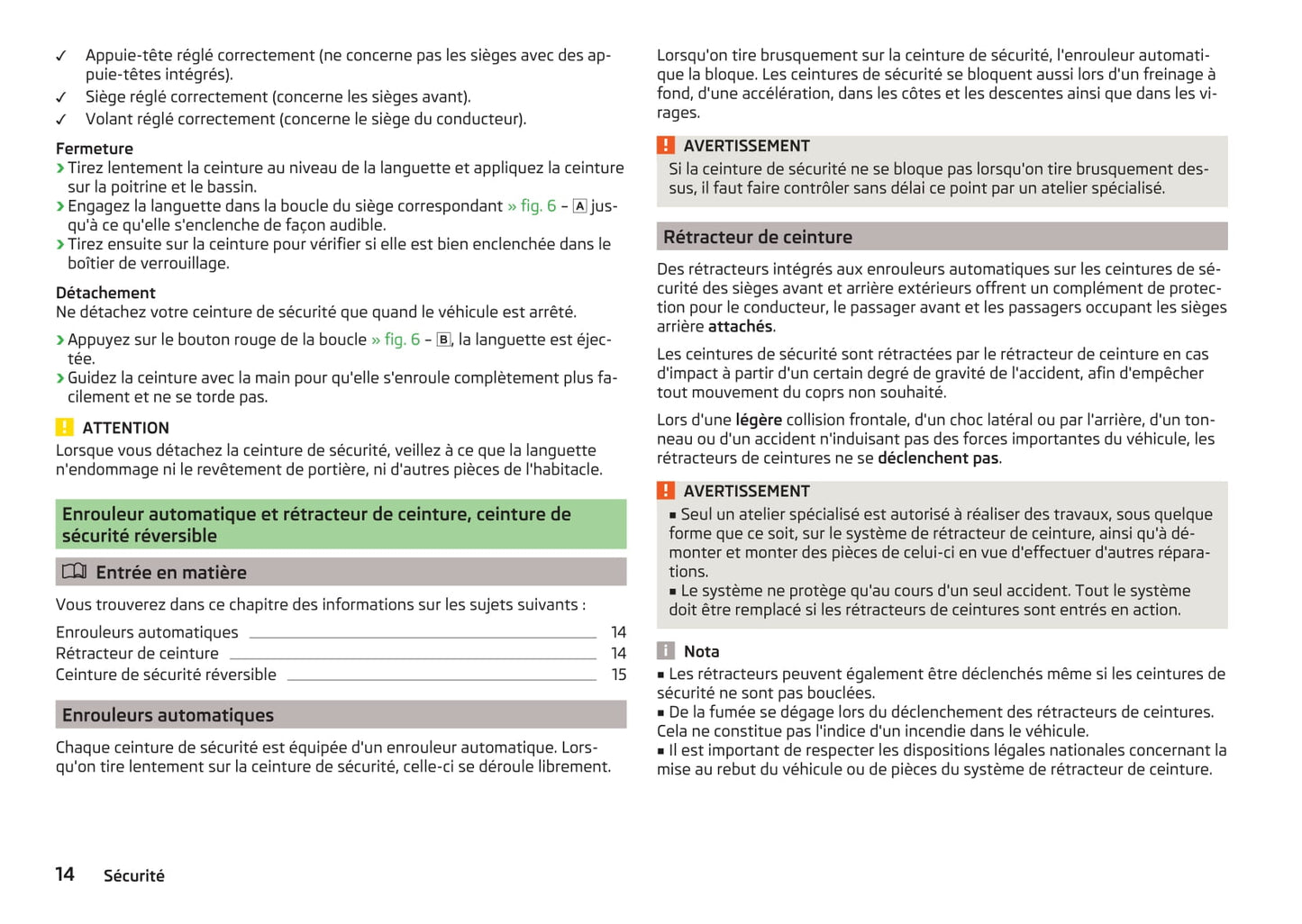 2013-2015 Skoda Superb Manuel du propriétaire | Français