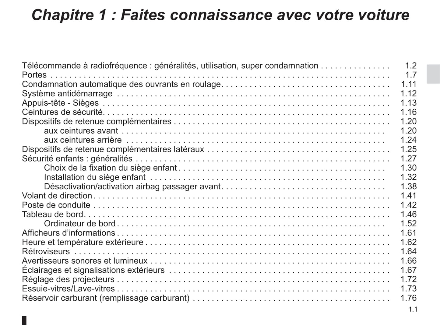 2008-2012 Renault Modus Manuel du propriétaire | Français