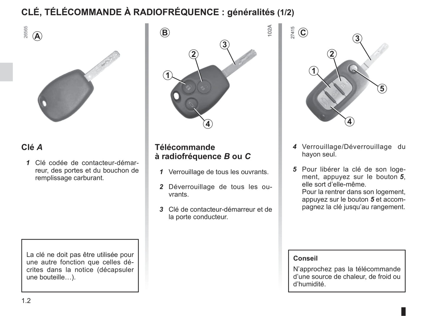 2012-2013 Renault Modus Gebruikershandleiding | Frans